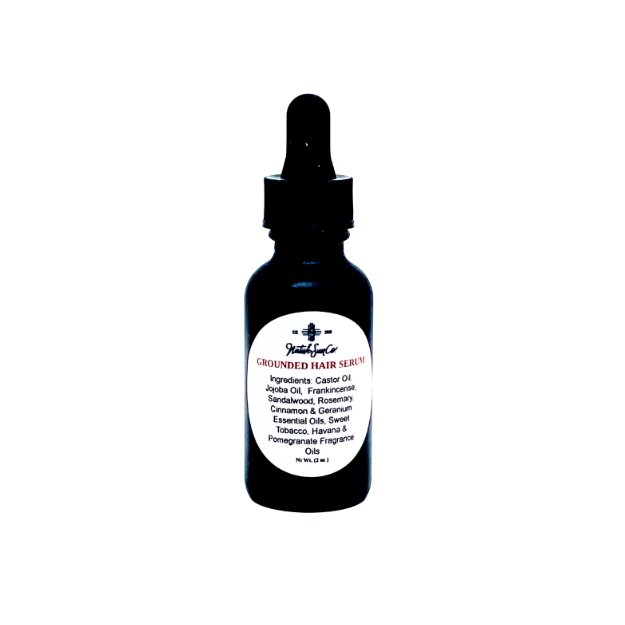 GROUNDED HAIR+BEARD GROWTH SERUM - Native Sun Companies -Hair Care Kits
