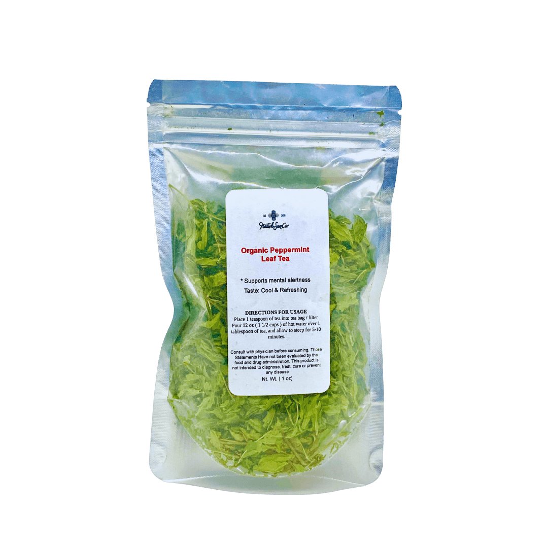 PEPPERMINT LEAF TEA - Native Sun Companies -Herbal Tea