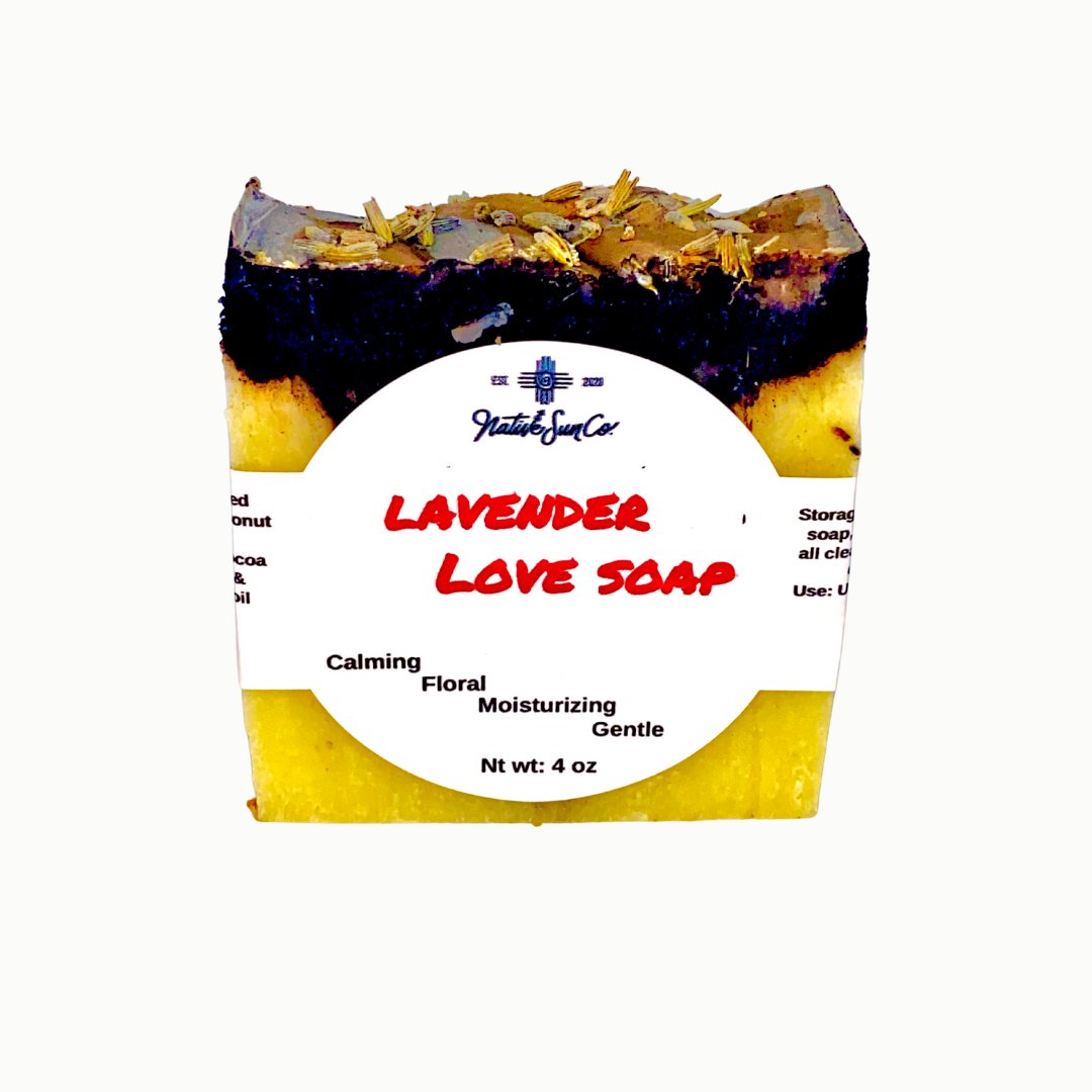 LAVENDER LOVE BODY SOAP - Native Sun Companies -Bar Soap
