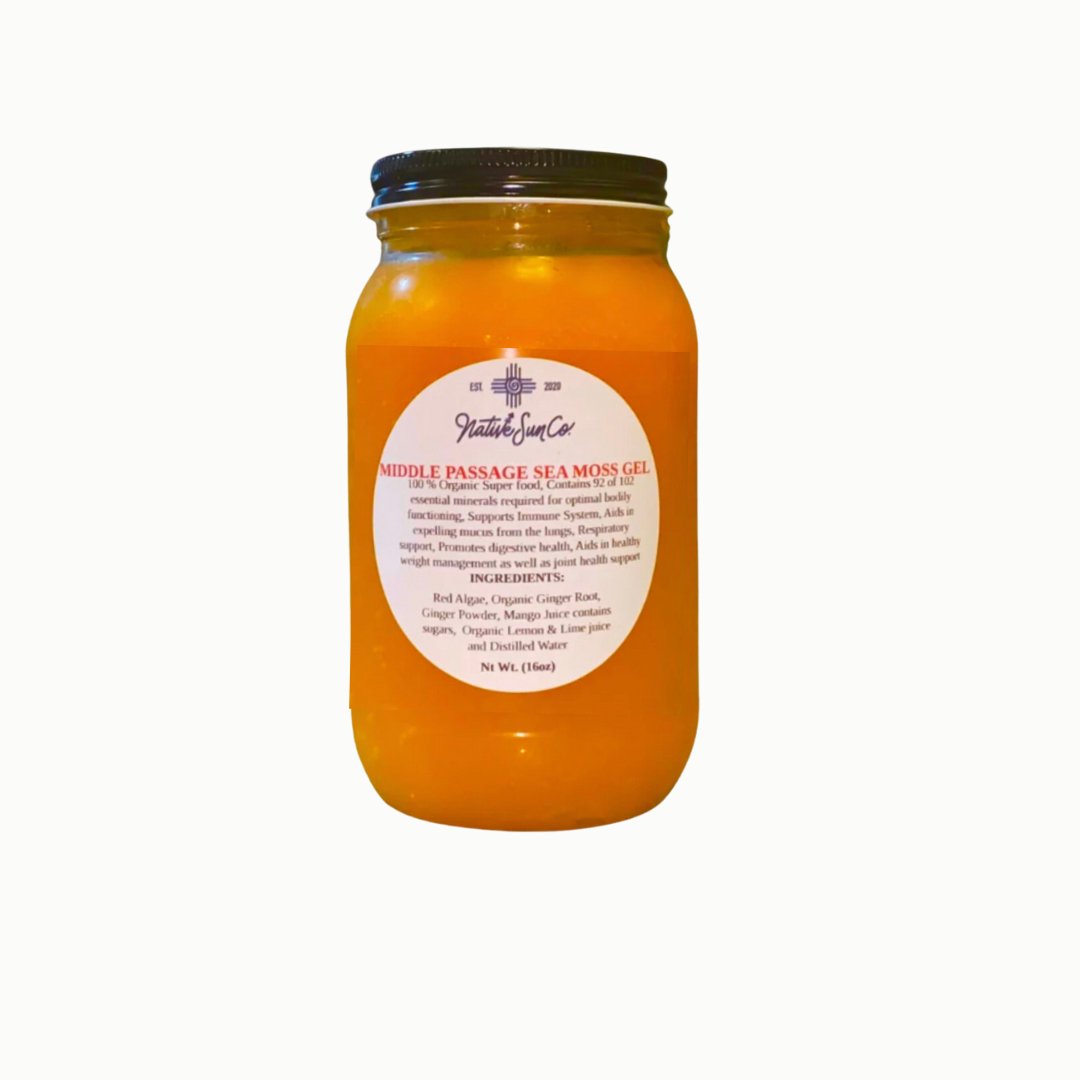 MANGO + GINGER SEA MOSS GEL - Native Sun Companies -Vitamins & Supplements