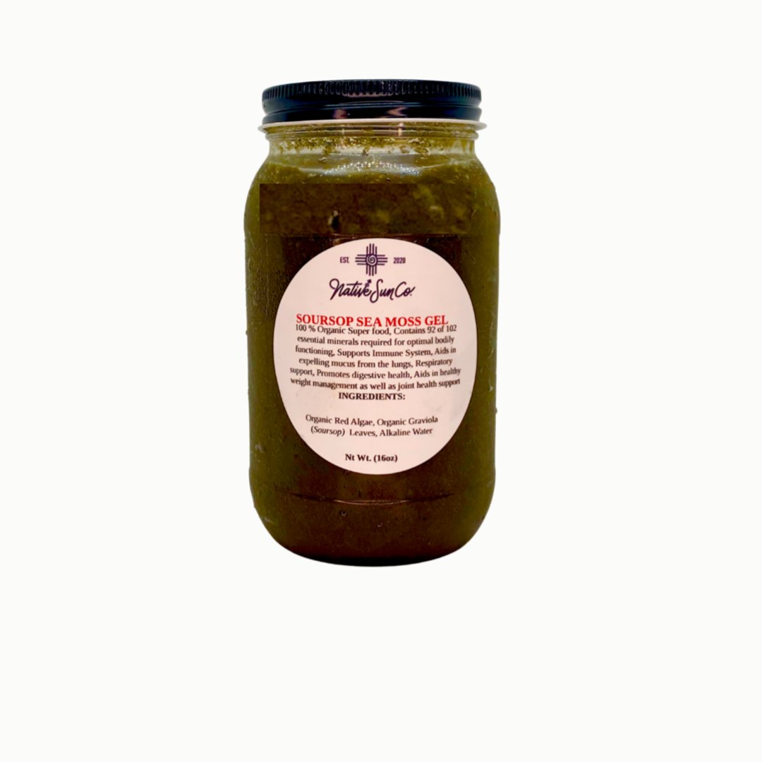 SOURSOP SEA MOSS GEL - Native Sun Companies -Vitamins & Supplements